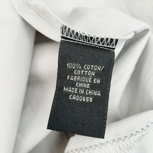 RW&CO. 100% Cotton Short Sleeve Button Down Shirt Grey Men's Sz XL Flawed - Picture 14 of 14